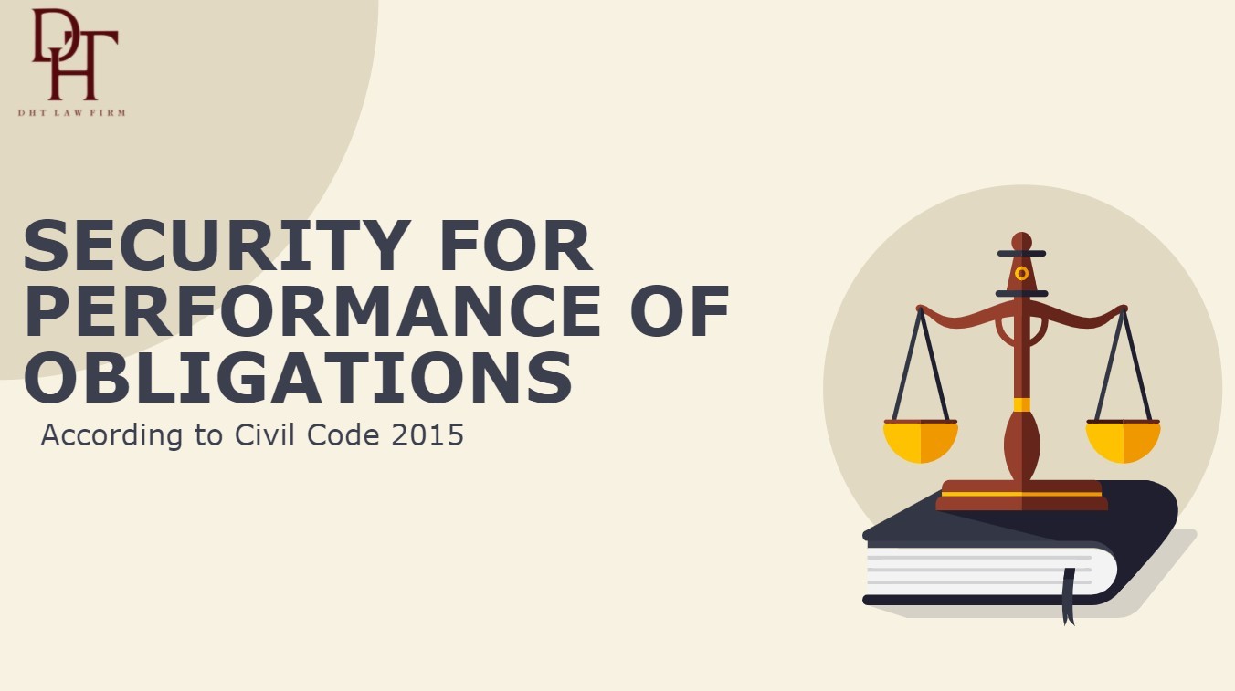 SECURITY FOR PERFORMANCE OF OBLIGATIONS ACCORDING TO CIVIL CODE 2015