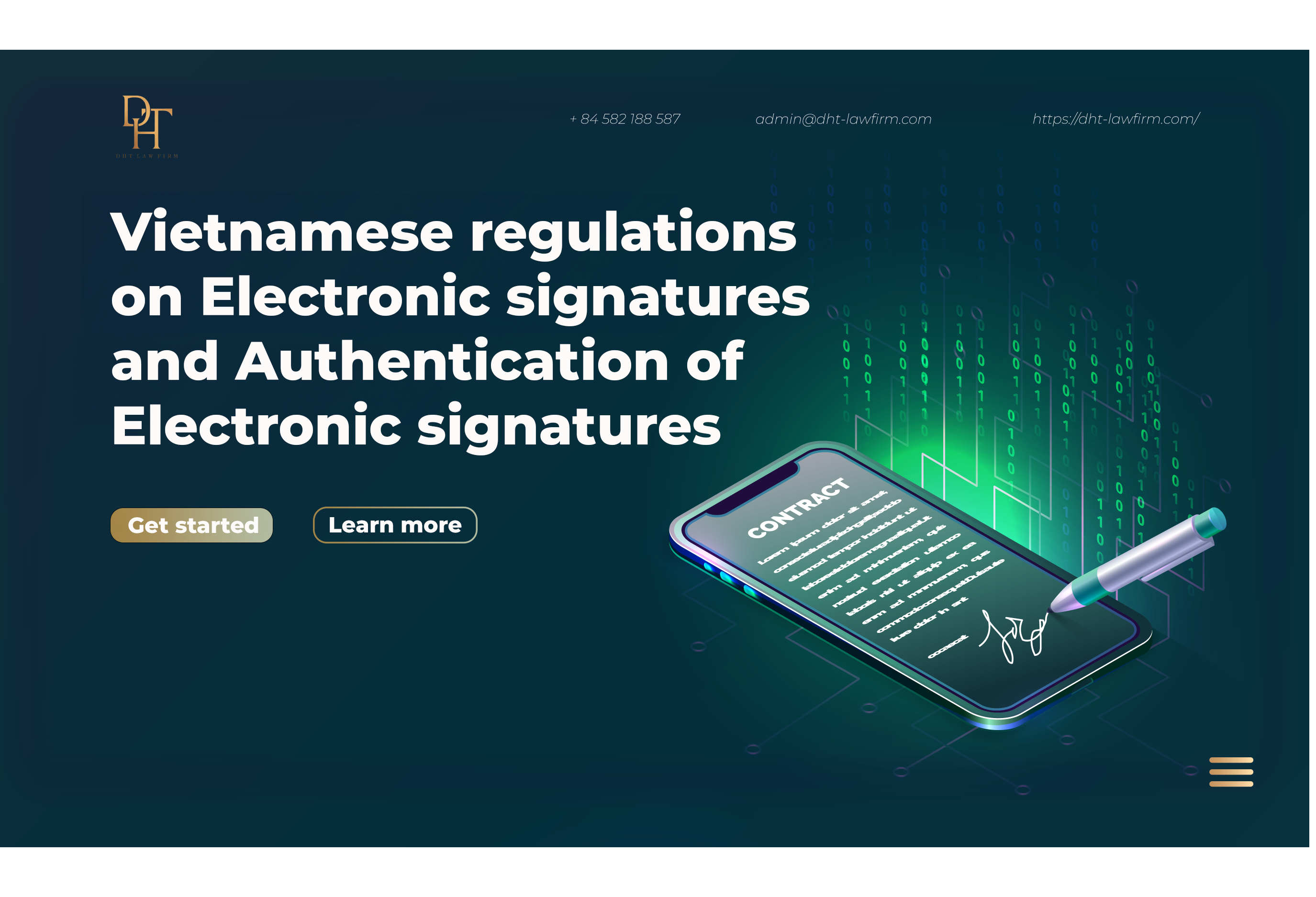 VIETNAMESE REGULATIONS ON ELECTRONIC SIGNATURES AND AUTHENTICATION OF ELECTRONIC SIGNATURES
