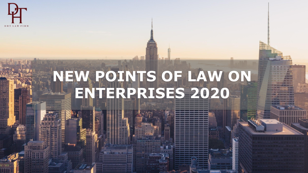 NEW POINTS OF LAW ON ENTERPRISE