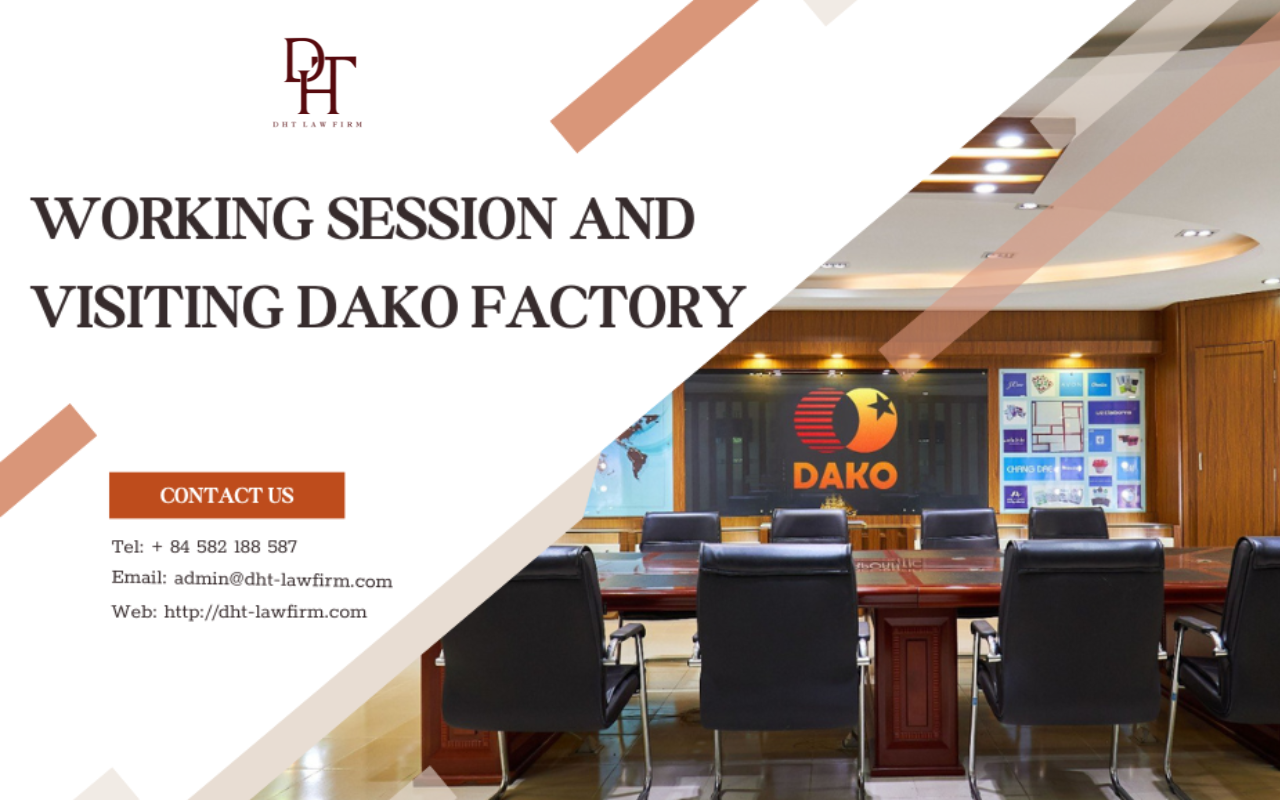 WORKING SESSION AND VISITING DAKO FACTORY