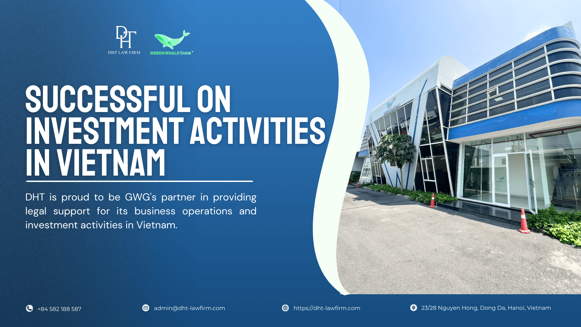 GWG - BIOPLASTIC RESIN MANUFACTURING FACILITY - DHT ACCOMPANIES IN TRADE INVESTMENT ACTIVITIES AND DEVELOPMENT OF KOREA'S PROJECTS IN VIETNAM